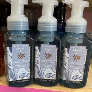Bath & Body Works lakeside life Hand Soap Foaming X3